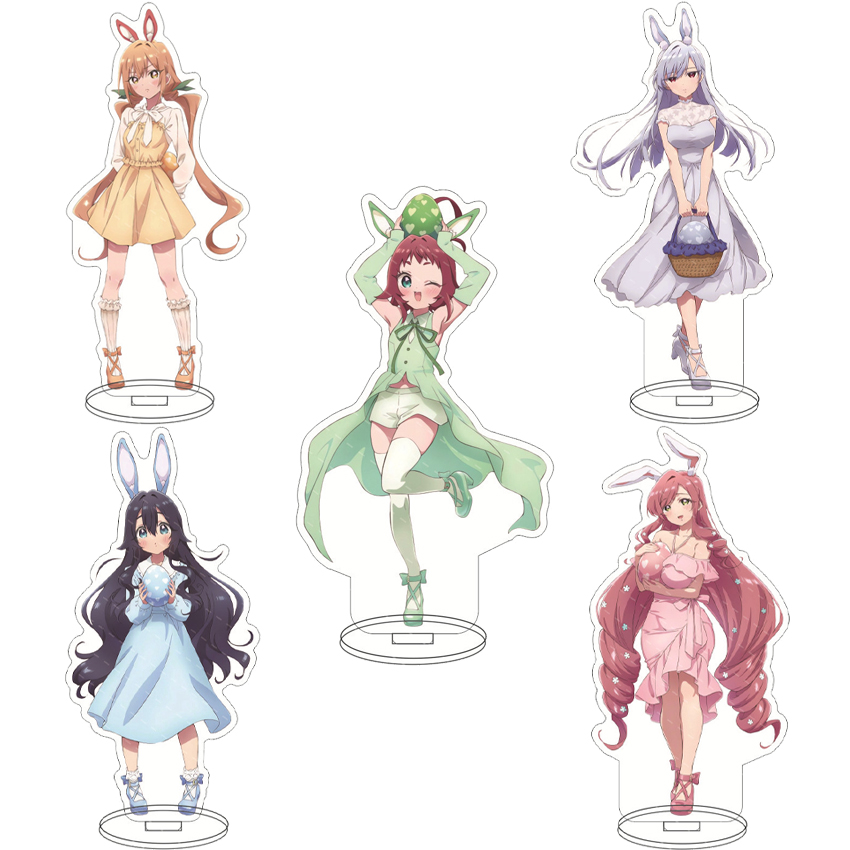 Figma Stand Set - 16cm 애니메이션 ‘너를 진심으로 사랑하는 100명의