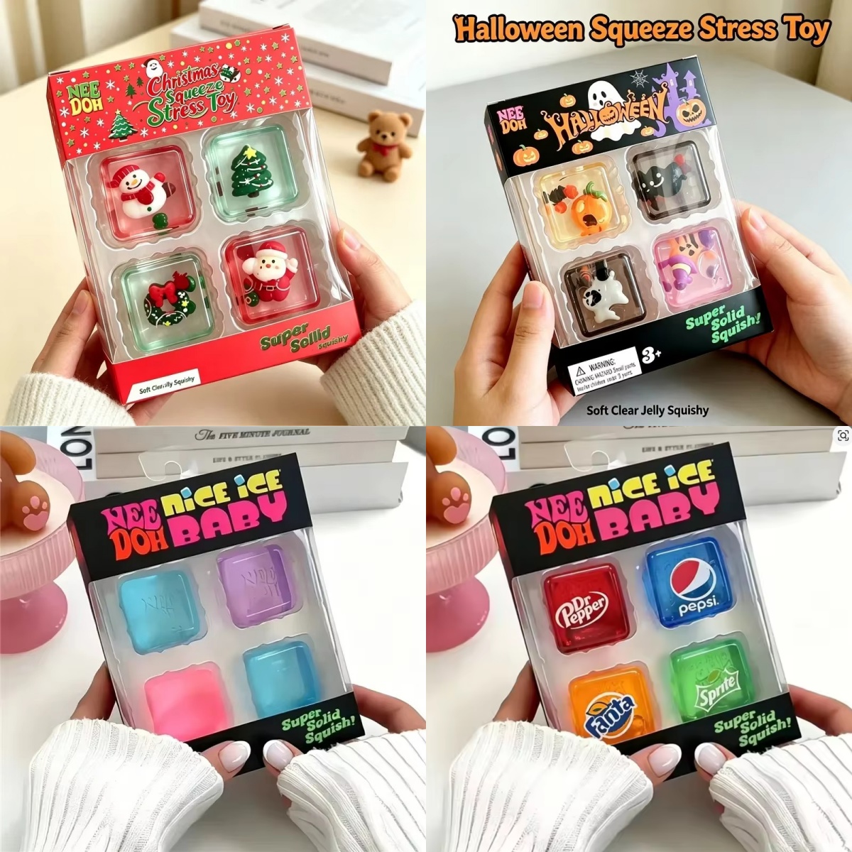 2026년형 새로운 니도(Needoh) 나이스 아이스  - Fidget Cube Original 리뷰 및 가격